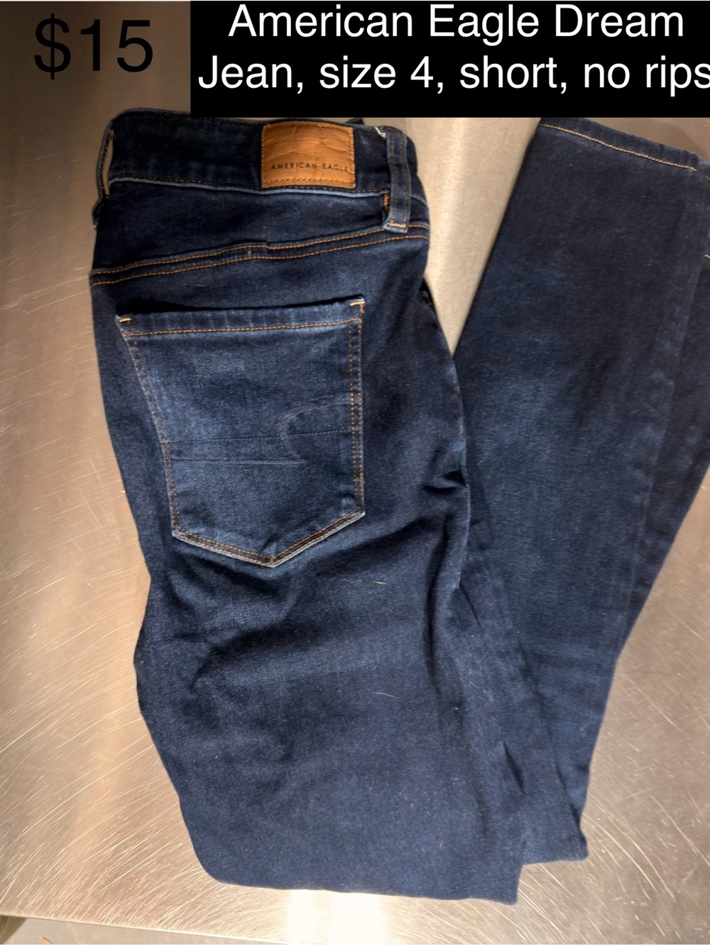 American Eagle Outfitters Women’s Dark Blue Skinny Jeans